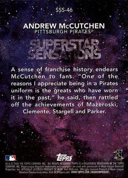 2018 Topps - Superstar Sensations #SSS-46 Andrew McCutchen Back