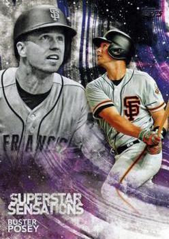 2018 Topps - Superstar Sensations #SSS-50 Buster Posey Front