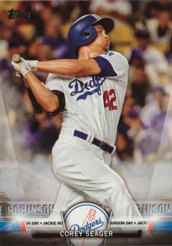 2018 Topps - Topps Salute (Series One) #TS-4 Corey Seager Front