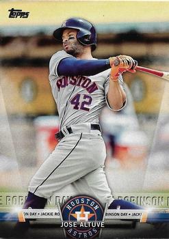2018 Topps - Topps Salute (Series One) #TS-7 Jose Altuve Front