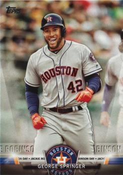 2018 Topps - Topps Salute (Series One) #TS-9 George Springer Front