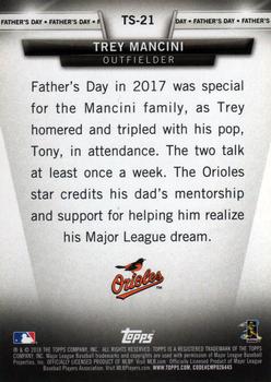 2018 Topps - Topps Salute (Series One) #TS-21 Trey Mancini Back