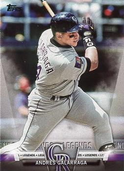 2018 Topps - Topps Salute (Series One) #TS-39 Andres Galarraga Front