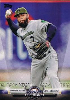 2018 Topps - Topps Salute (Series One) #TS-49 Eric Thames Front