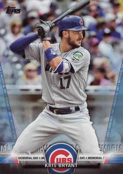 2018 Topps - Topps Salute Blue (Series One) #TS-47 Kris Bryant Front