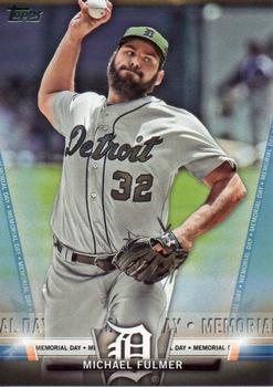 2018 Topps - Topps Salute Blue (Series One) #TS-51 Michael Fulmer Front