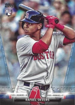 2018 Topps - Topps Salute Blue (Series One) #TS-71 Rafael Devers Front