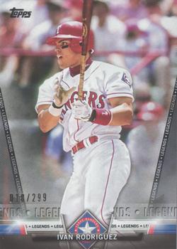 2018 Topps - Topps Salute Black (Series One) #TS-35 Ivan Rodriguez Front