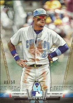 2018 Topps - Topps Salute Gold (Series One) #TS-18 Javier Baez Front