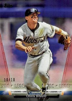 2018 Topps - Topps Salute Red (Series One) #TS-32 Craig Biggio Front