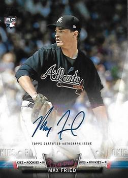 2018 Topps - Topps Salute Autographs (Series One) #SA-MR Max Fried Front