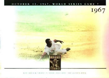 2003 Topps Tribute World Series #147 Lou Brock Front