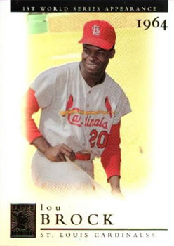 2003 Topps Tribute World Series #14 Lou Brock Front