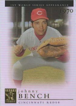 2003 Topps Tribute World Series #80 Johnny Bench Front