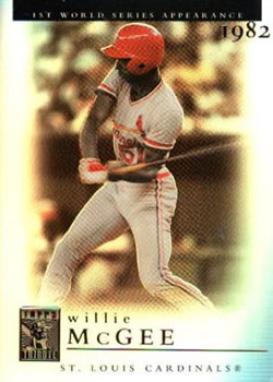 2003 Topps Tribute World Series #41 Willie McGee Front