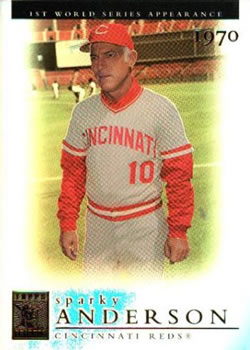 2003 Topps Tribute World Series #64 Sparky Anderson Front