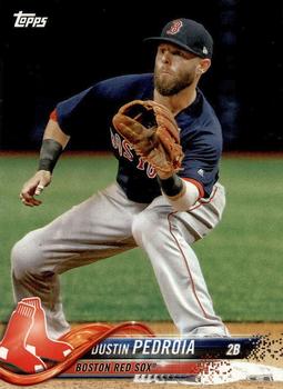 2018 Topps Boston Red Sox #RS-10 Dustin Pedroia Front