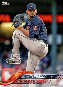 2018 Topps Cleveland Indians #CI-5 Carlos Carrasco Front