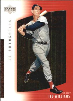 2003 UD Authentics #16 Ted Williams Front