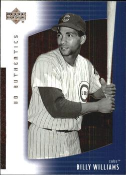 2003 UD Authentics #61 Billy Williams Front