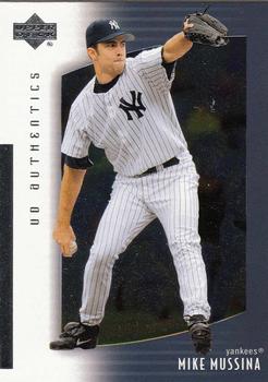 2003 UD Authentics #78 Mike Mussina Front