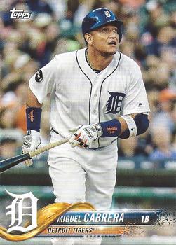 2018 Topps Detroit Tigers #DT-1 Miguel Cabrera Front