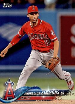 2018 Topps Los Angeles Angels #A-2 Andrelton Simmons Front