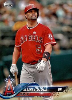 2018 Topps Los Angeles Angels #A-6 Albert Pujols Front