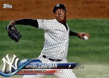 2018 Topps New York Yankees #NY-4 Aroldis Chapman Front