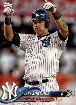 2018 Topps New York Yankees #NY-5 Gary Sanchez Front