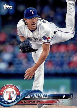 2018 Topps Texas Rangers #TR-11 Cole Hamels Front