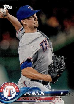 2018 Topps Texas Rangers #TR-13 Mike Minor Front