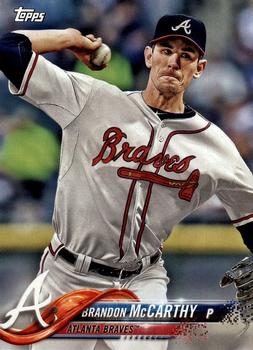 2018 Topps Atlanta Braves #AB-11 Brandon McCarthy Front