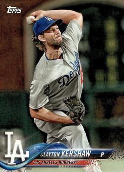 2018 Topps Los Angeles Dodgers #LD-1 Clayton Kershaw Front