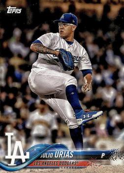 2018 Topps Los Angeles Dodgers #LD-3 Julio Urias Front