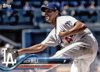 2018 Topps Los Angeles Dodgers #LD-12 Rich Hill Front