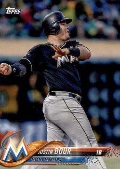 2018 Topps Miami Marlins #MM-1 Justin Bour Front