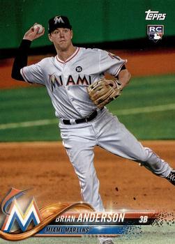 2018 Topps Miami Marlins #MM-2 Brian Anderson Front