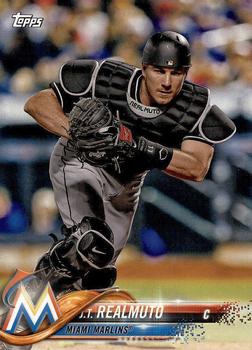 2018 Topps Miami Marlins #MM-4 J.T. Realmuto Front