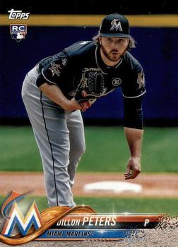 2018 Topps Miami Marlins #MM-8 Dillon Peters Front