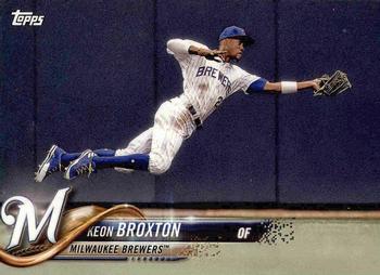 2018 Topps Milwaukee Brewers #MB-7 Keon Broxton Front