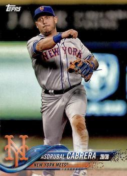 2018 Topps New York Mets #NM-17 Asdrubal Cabrera Front