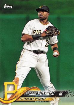 2018 Topps Pittsburgh Pirates #PI-7 Gregory Polanco Front
