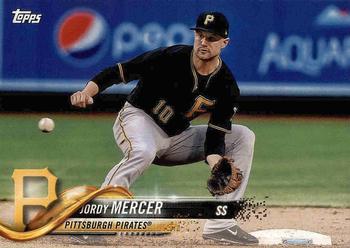 2018 Topps Pittsburgh Pirates #PI-8 Jordy Mercer Front