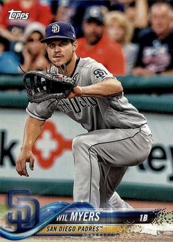 2018 Topps San Diego Padres #SP-1 Wil Myers Front
