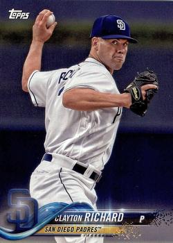 2018 Topps San Diego Padres #SP-4 Clayton Richard Front