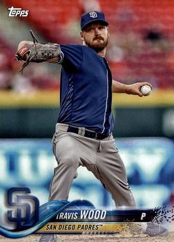 2018 Topps San Diego Padres #SP-12 Travis Wood Front