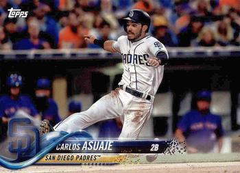 2018 Topps San Diego Padres #SP-16 Carlos Asuaje Front