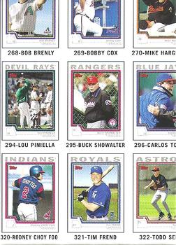 2004 Topps Traded & Rookies - Checklists Puzzle Red Backs #46 Checklist 6 of 10 Front
