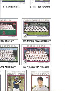 2004 Topps Traded & Rookies - Checklists Puzzle Red Backs #100 Checklist 10 of 10 Front
